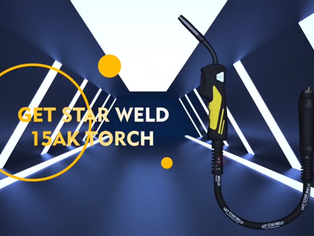 Get Star Weld 15ak portable co2 gas mig welding torch